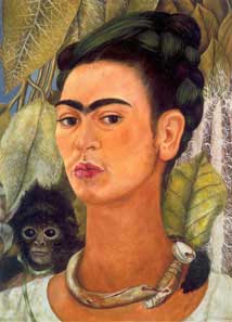Frida Kalo selfportrait